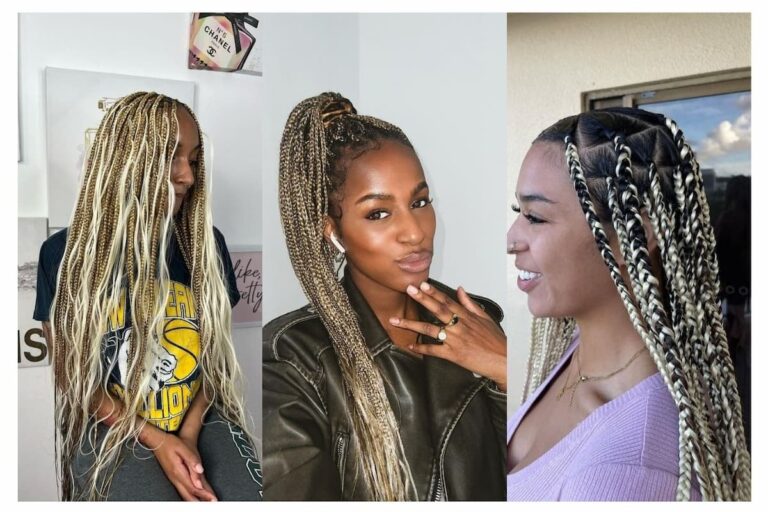 22 Blonde Knotless Braids Hairstyles: Looks For 2023