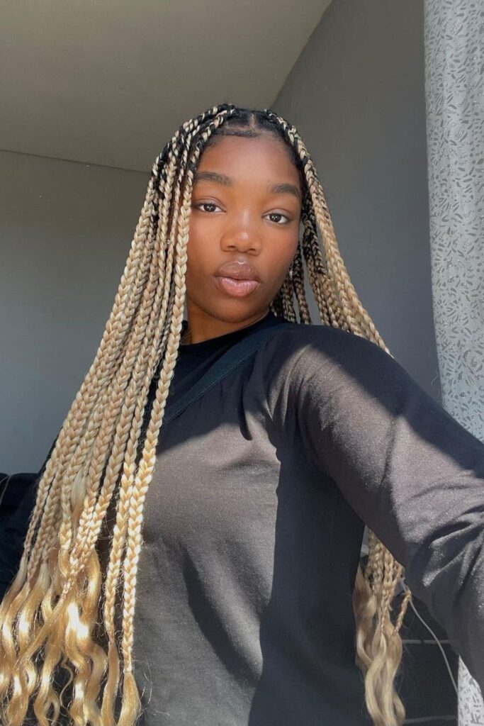 25 Medium Box Braid Hairstyles: Your Ultimate Style Guide | Lookosm