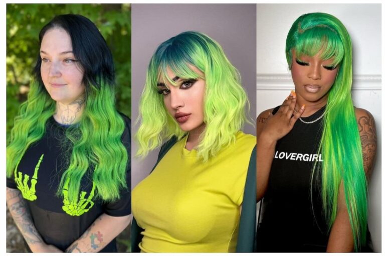 25 Trendy Green Ombre Hair Ideas: Top Styles for 2023