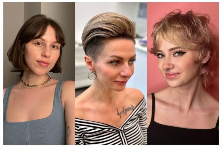 Short Hairstyles For Round Faces: 30 Flattering Cuts To Try Now
