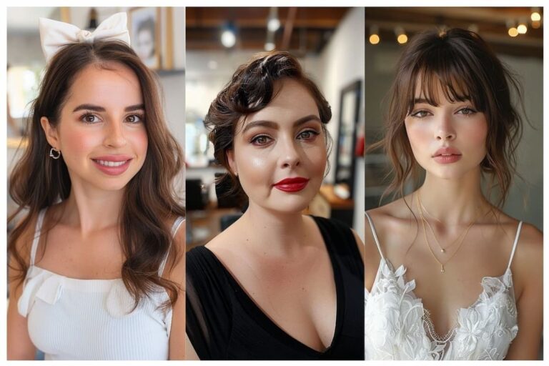 Perfect Wedding Hairstyles for Round Faces: 22 Gorgeous Ideas