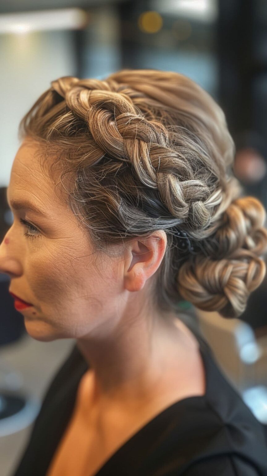 19 Elegant Updos for Older Women: Timeless Styles for Every Occasion ...