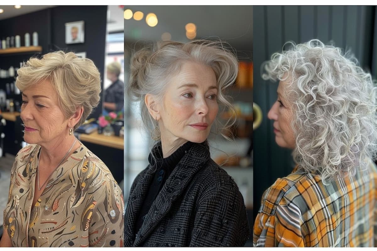 24 Hairstyles to Instantly Make Older Women Look Younger | Lookosm